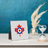 Canadian Maple Leaf Roundel Mod CANADA Fotoplaat (Insitu)