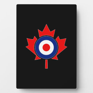 Canadian Maple Leaf Roundel Mod CANADA Fotoplaat