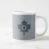 Canadian Maple Leaf Roundel Mod CANADA Grote Koffiekop (Rechts)