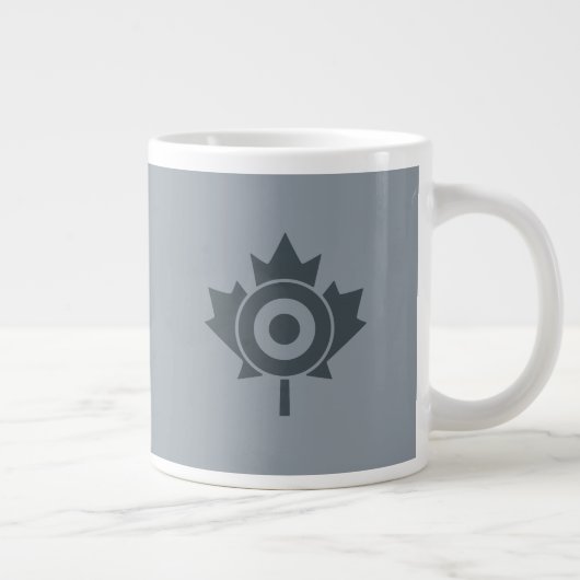 Canadian Maple Leaf Roundel Mod CANADA Grote Koffiekop (Rechts)