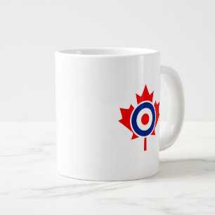 Canadian Maple Leaf Roundel Mod CANADA Grote Koffiekop