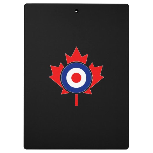 Canadian Maple Leaf Roundel Mod CANADA Klembord (Achterkant)