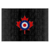 Canadian Maple Leaf Roundel Mod CANADA Snijplank (Voorkant)