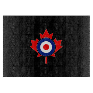 Canadian Maple Leaf Roundel Mod CANADA Snijplank