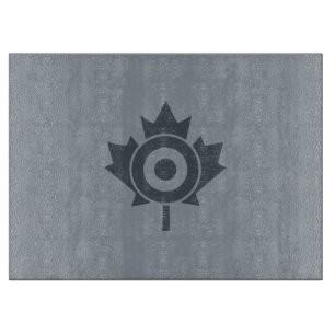Canadian Maple Leaf Roundel Mod CANADA Snijplank