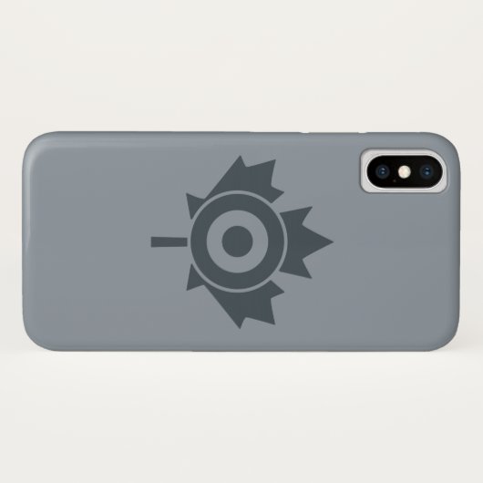 Canadian Maple Leaf Roundel Mod Case-Mate iPhone Case (Achterkant (horizontaal))