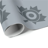 Canadian Maple Leaf Roundel Mod Graphic Cadeaupapier (Rol Hoek)