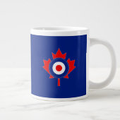 Canadian Maple Leaf Roundel Mod Grote Koffiekop (Rechts)