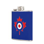 Canadian Maple Leaf Roundel Mod Heupfles (Links)