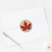Canadian Maple Leaf Sticker (Envelop)