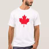Canadian Maple Leaf T-Shirt (Voorkant)