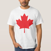 CANADIAN MAPLE LEAF T-SHIRT (Voorkant)