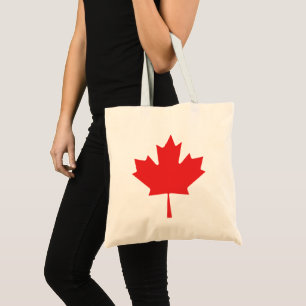 Canadian Maple Red Leaf Canvas tas – Stijlvol Cana