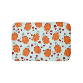 Canadian Maple Syrup Pattern Badmat