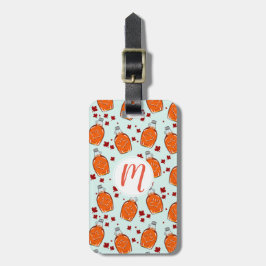 Canadian Maple Syrup Pattern Bagagelabel