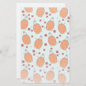 Canadian Maple Syrup Pattern Briefpapier (Voorkant / Achterkant)