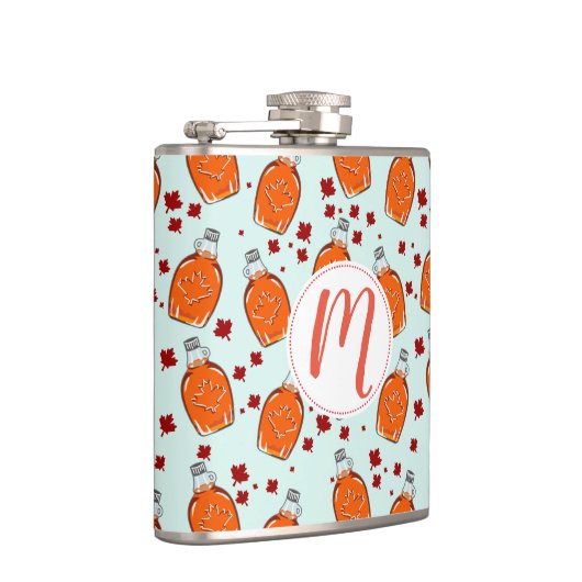 Canadian Maple Syrup Pattern Heupfles (Rechts)