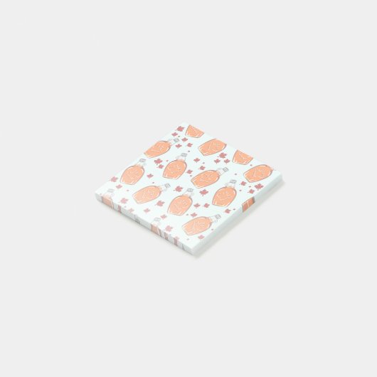 Canadian Maple Syrup Pattern Post-it® Notes (Schuin)