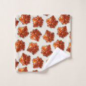 Canadian Maple Syrup Snoep Pattern Bad Handdoek (Wasdoekje)