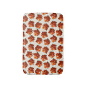 Canadian Maple Syrup Snoep Pattern Badmat (Voorkant Verticaal)