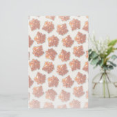 Canadian Maple Syrup Snoep Pattern Briefpapier (Staand voorkant)