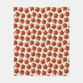 Canadian Maple Syrup Snoep Pattern Fleece Deken (Voorkant)