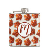 Canadian Maple Syrup Snoep Pattern Heupfles (Voorkant)