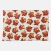 Canadian Maple Syrup Snoep Pattern Theedoek (Horizontaal)