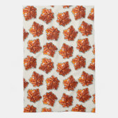 Canadian Maple Syrup Snoep Pattern Theedoek (Verticaal)