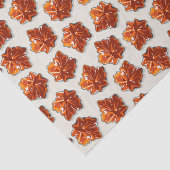 Canadian Maple Syrup Snoep Pattern Tissuepapier (Detail)