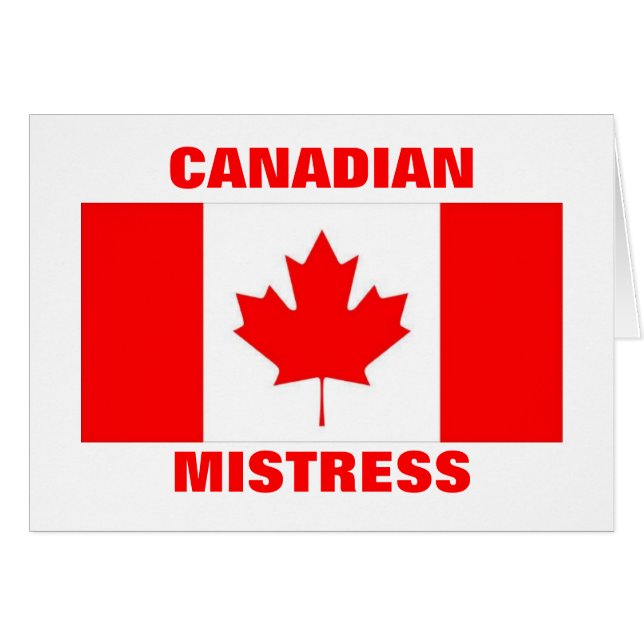 CANADIAN MISTRESS (Voorkant Horizontaal)