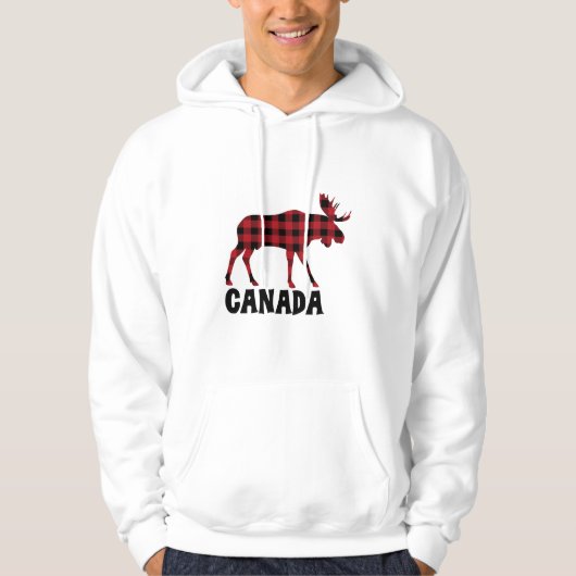 Canadian Moose Hoodie (Voorkant)
