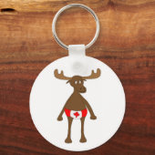 Canadian Moose Sleutelhanger (Voorkant)