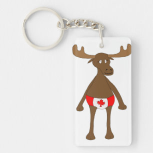 Canadian Moose Sleutelhanger
