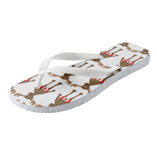 Canadian Moose Teenslippers (Schuin)