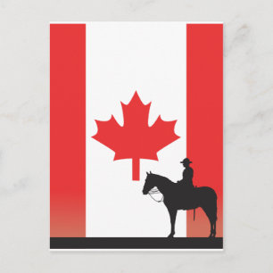 Canadian Mountie Briefkaart