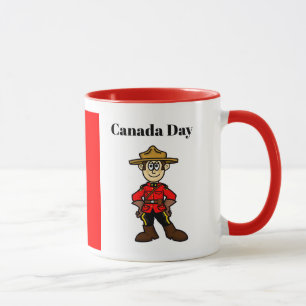 Canadian Mountie Canada Day Mok