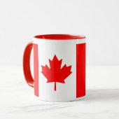 Canadian Mountie Canada Day Mok (Voorkant links)