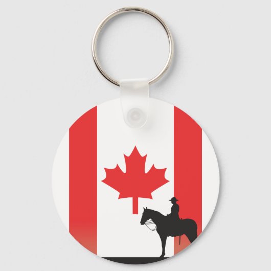 Canadian Mountie Sleutelhanger (Voorkant)