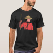 Canadian Mountie T-shirt (Voorkant)