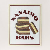 Canadian Nanaimo Bars Canada British Columbia Food Legpuzzel (Verticaal)