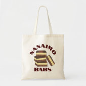 Canadian Nanaimo Bars Canada British Columbia Food Tote Bag (Voorkant)