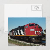 Canadian National FP-7 a+a set, No. 9165, Toronto, Briefkaart (Voorkant / Achterkant)