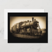 Canadian National Railroad Engine 2128 Briefkaart (Voorkant / Achterkant)