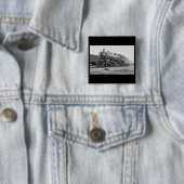 Canadian National Railroad Engine 5078 Vierkante Button 5,1 Cm (In situ)