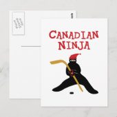 Canadian Ninja Briefkaart (Voorkant / Achterkant)