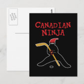 Canadian Ninja Briefkaart (Voorkant / Achterkant)
