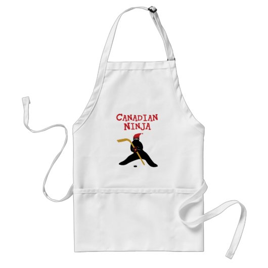 Canadian Ninja Standaard Schort (Voorkant)