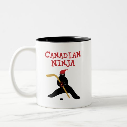Canadian Ninja Tweekleurige Koffiemok (Links)