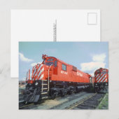 Canadian Pacific Rail Locomotives 1979 Briefkaart (Voorkant / Achterkant)